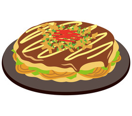 広島焼き　お好み焼き