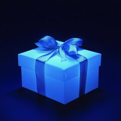 blue gift box