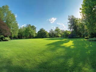 grass and sky