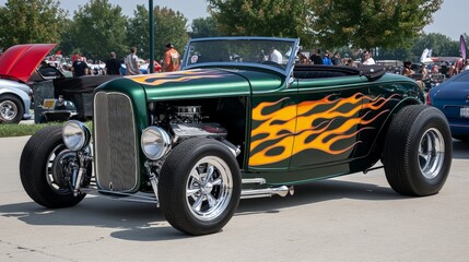 Classic Hot Rod at Automotive Culture Show
