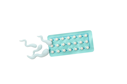 PNG, Ovulation concept, isolated on white background