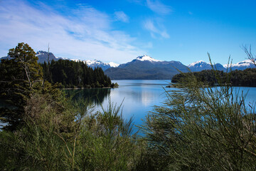 Fototapeta premium lake in the mountains of Patagonia
