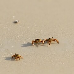 crab on the beach