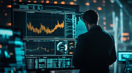 Screen showing a single, highly scrutinized stock ticker symbol