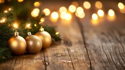 Fototapeta premium Joyful Spirit with Warm Lighting in Rustic Setting