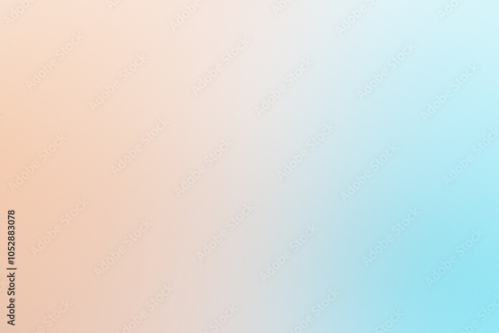 Aufkleber a textured abstract backdrop featuring a noisy grainy gradient of soft pastel colors blending seamle