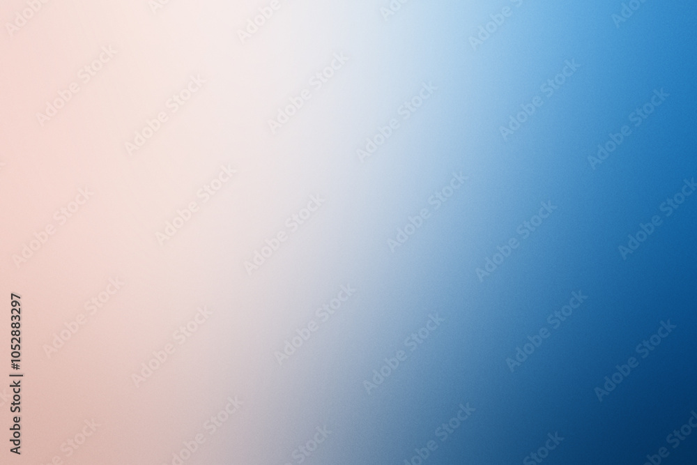 Poster abstract noisy grainy background with a subtle gradient transitioning from light pink to blue tones