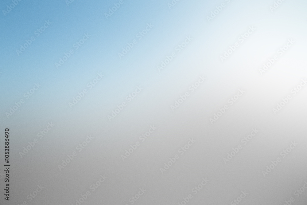 Aufkleber abstract gradient background featuring noise and grain with a serene blend of blue and white tones