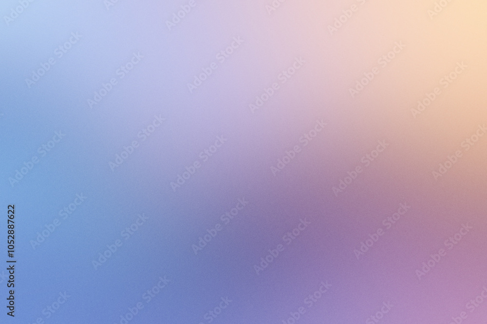 Aufkleber abstract noisy grainy backdrop exhibiting a smooth gradient transition between colors in soft hues