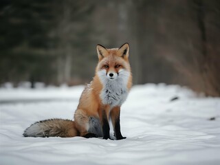  fox in snow