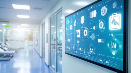 Smart Digital Signage for Future Healthcare Environments