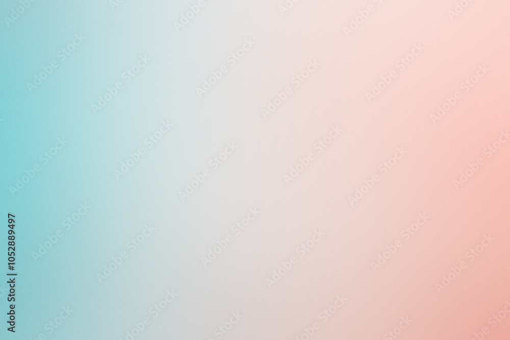 Poster abstract noisy grainy background with gradient transitions in soft pastel tones