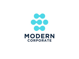 Initial Letter E Electricity Logo. Square Rounded Shape E Letter with Negative Space Wire and Plug Icons inside isolated on White Background.