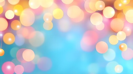 Obraz premium Abstract Bokeh Lights Background