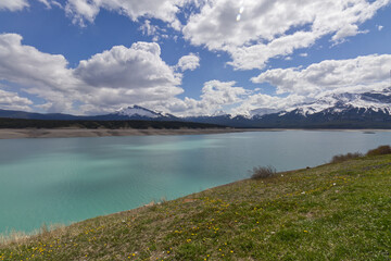 Lake Abraham in the Spring