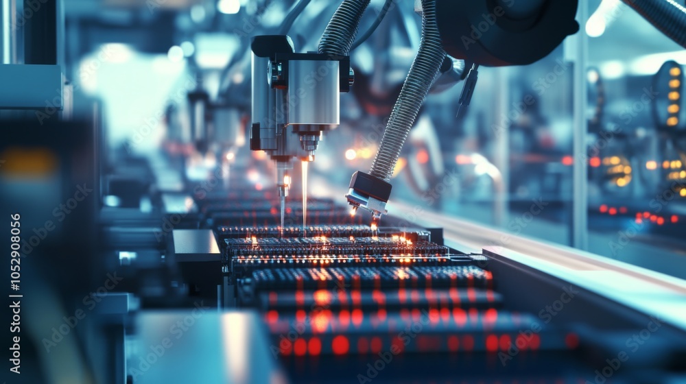 Poster advanced technology in automated manufacturing process