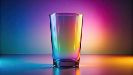 glass with gradient colors, rendering, glass, gradient, colors, translucent, rendering, abstract, colorful, design, art