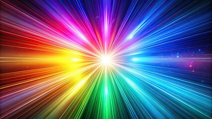 Abstract caustic background with colorful spectrum light rays, render, abstract, caustic, background, colorful, spectrum