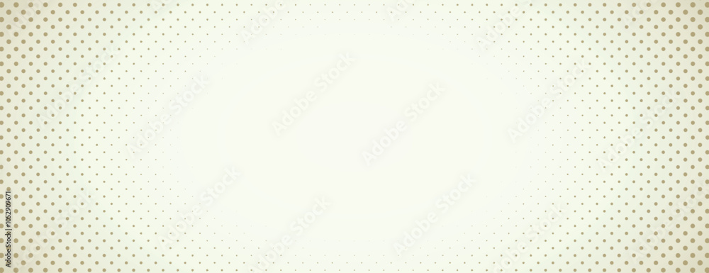 Poster retro background with halftone beige color, featuring a dotted pattern. the beige background has a v