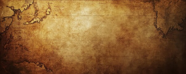 Weathered map with Latin text, faded ink, historical cartographic style