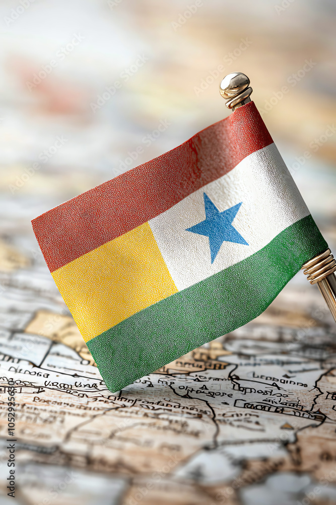 Poster exploring the rich cultural heritage of ethiopia through its flag and map a visual journey of unity 