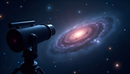 Mystical Space: The Telescope's Hidden Galaxy Hunt