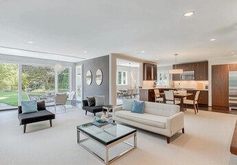 Fototapeta premium modern living room 