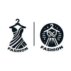 a flat logo for a fashion brand