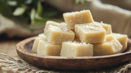 Barfi indian sweet dessert food