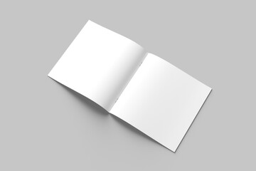 Square Brochure and Photobook Mockup