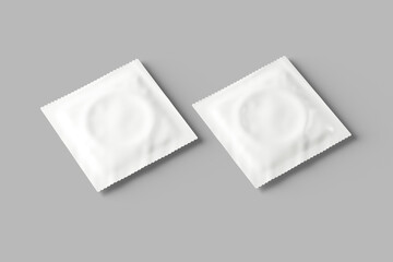 Condom Packaging Mockup
