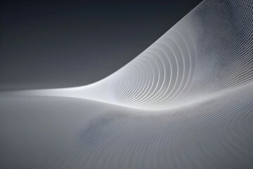 3D abstract design with flowing curves, creating a fluid and stylish background