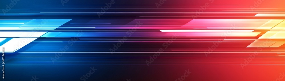 Poster dynamic fusion of colors a vibrant display of motion and energy in digital design for modern aesthet