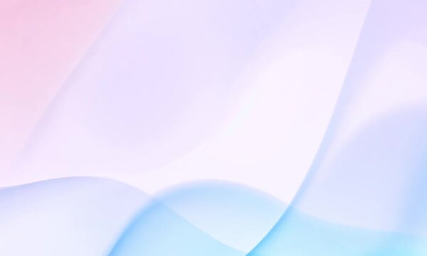 Soft pastel waves creating a calming abstract background.