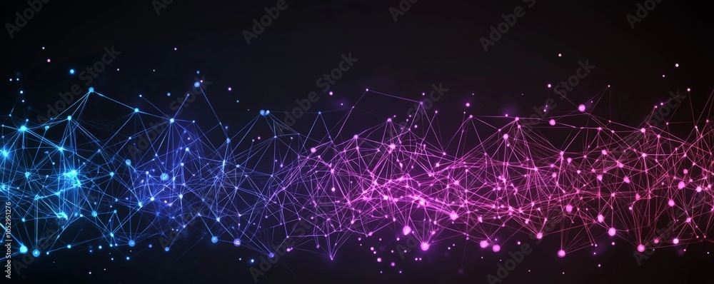 Poster exploring the intricate dance of light and color a visual journey through abstract digital art and c