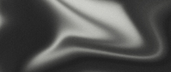 Elegant Black and White Abstract Silk Texture Background