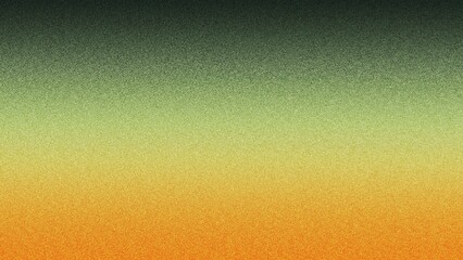 Orange, Green, and Black Gradient Background with Subtle Noise Texture – Ideal for Social Media Content, Digital Art, and Adding Vibrant Depth to Modern Design Projects