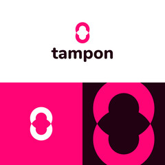 Logo Template Tampon Period Pink