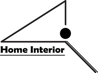 illustration vector graphic of home design interior icon
