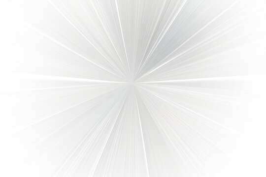 Abstract white background with dynamic divergent lines, radiating from a central point, for an overlay or screen filter, with an energetic and vibrant movement