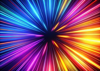 Elevate your comic frames with dynamic speed lines animation background in stunning 4K resolution featuring a transparent alpha channel for seamless motion graphics integration.