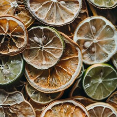 slices of orange and lemon