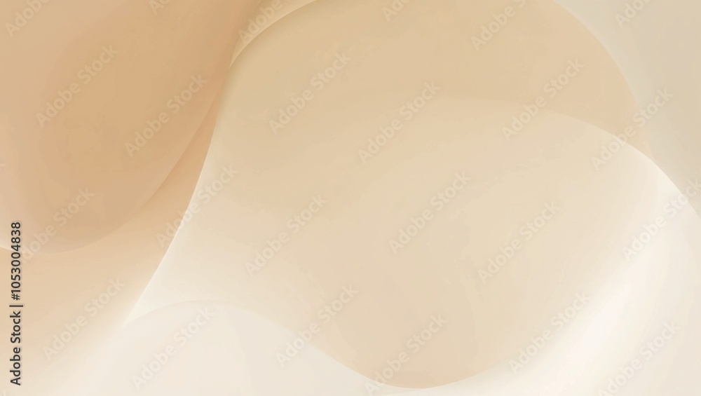 Poster creamy soft blend of beige and white tones in a gentle gradient, ideal for unpixelated backgrounds i