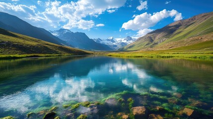 Fototapeta premium Breathtaking views, untouched natural beauty