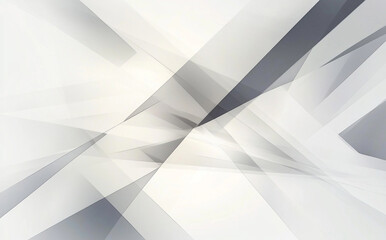 Fototapeta premium Abstract white background with diagonal lines creates sense of depth and movement, evoking modern and minimalist aesthetic. This design is perfect for various creative projects