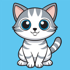 Obraz premium Cartoon Cat 
