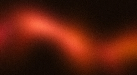 Magenta abstract glowing spotlight colors grainy backdrop. Light leaks with flowing colors grainy gradient texture, wave shaped, noise texture, website header, banner, poster, cover