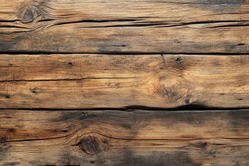 Fototapeta premium Rustic wooden texture with detailed grain pattern.