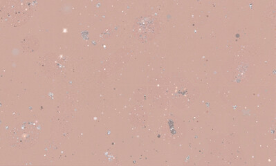 Fototapeta premium Sparkling rose gold marble with glittery particles