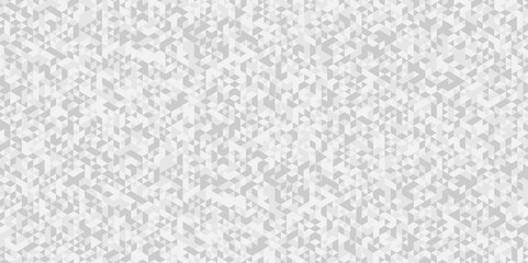 Fototapeta premium Vector geometric seamless gray, white cube square low polygon background. abstract surface creative diamond pattern corporate. white and gray polygon Mosaic triangle overlap texture background.